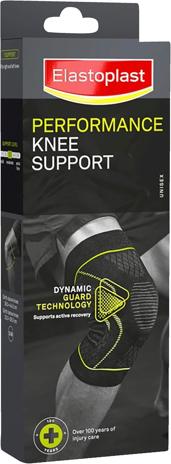 Elastoplast Performance Knee Support Brace - Size Medium (1 Pack) | Adjustable K