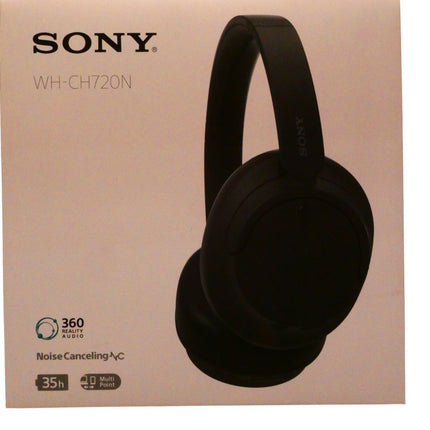 Sony WH-CH720NB Wireless Noise Cancelling Headphones - Black (Headphone Only)