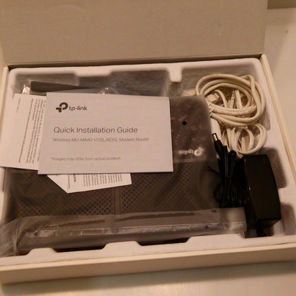 TP-LINK AC2100 Archer VR2100 ADSL/VDSL Modem Router OneMesh - Black