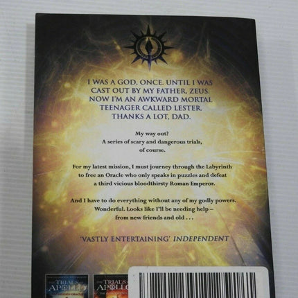 The Burning Maze (The Trials of Apollo Book 3) by Rick Riordan (Paperback, 2018)