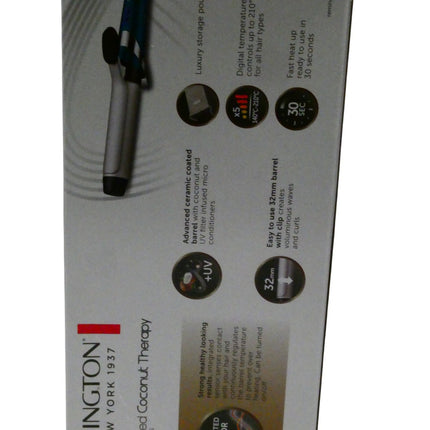 Remington Advanced Coconut Therapy Curling Tong, CI8648AU