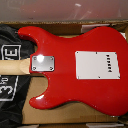 3rd Avenue 3/4 Electric Guitar - Red - XF203CRDPK