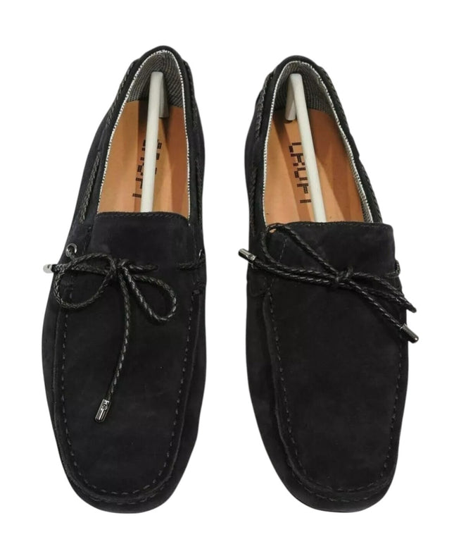 CROFT Men's Perry Flat Loafers, Midnight Suede, EU 41 8US