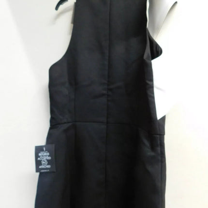 Cooper St - Jasmine High Neck Fitted Dress | Black | Size 8