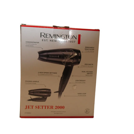 Remington Jet Setter 2000 Hair Dryer D1505AU
