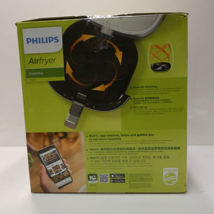 Philips Airfryer Essential with Rapid Air Technology Fry/Bake/Grill HD9200/21