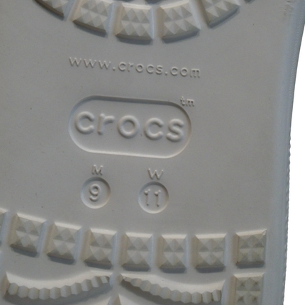 Crocs Clog (White, Size M9/W11 US)