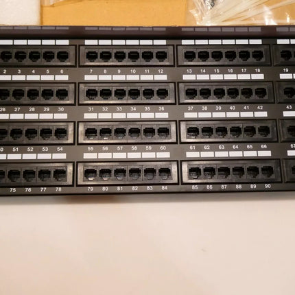 Monoprice 107307 Cat5 Enhanced 110Type 96-Port (568A/B Compatible) Patch Panel