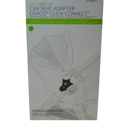 Baby Jogger City Mini Zip Car Seat Adapter Graco Click Connect Black