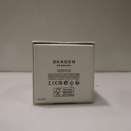 Skagen Signatur Analog White Dial Men's Watch - SKW6374 (Need New Battery)
