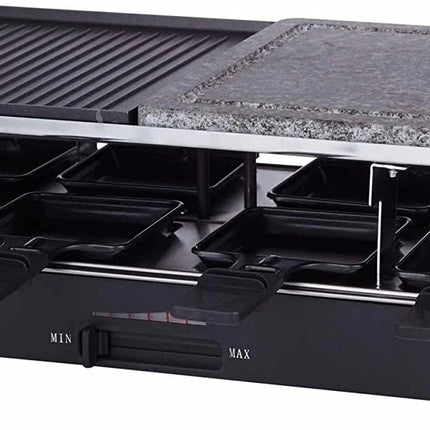 Davis & Waddell D1516 8 Person Electric Party Grill, 46x23cmBK - Black