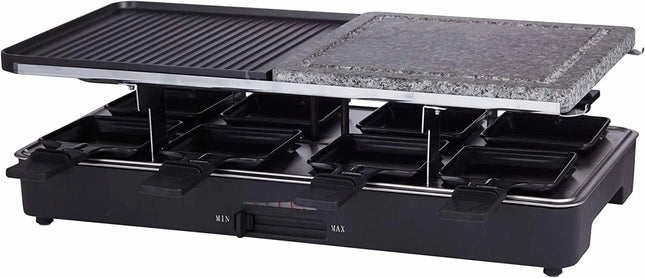 Davis & Waddell D1516 8 Person Electric Party Grill, 46x23cmBK - Black