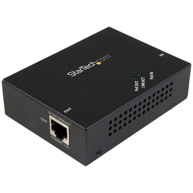 Startech.com 1 Port Gigabit PoE+ Extender 802.3at & 802.3af - 100m (330ft)