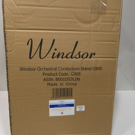 RockJam G905 Height And Angle Adjustable Orchestral Conductor Sheet Stand (Matte