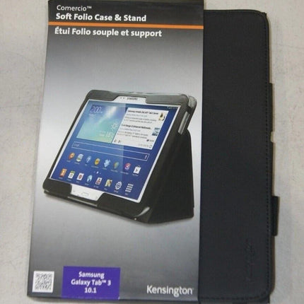 Kensington Comercio Soft Folio Case & Stand for Galaxy Tab 3,10.1'' - Black