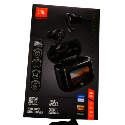 JBL Tour Pro 3 - True Wireless Noise Cancelling Earbuds with Smart Charging Case