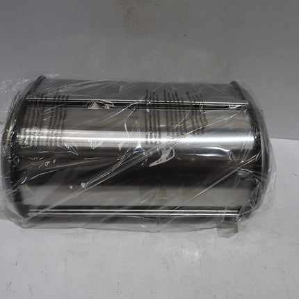 Anchor Hocking Euro Design Brushed Steel Bread Box