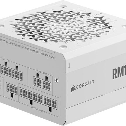CORSAIR RM1000e (2025) Fully Modular Low-Noise ATX Power Supply - White