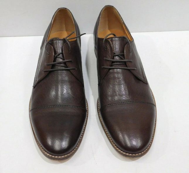 CROFT Men's Ari Lace-Up Flat Shoes, Choc, EU 44 11 US