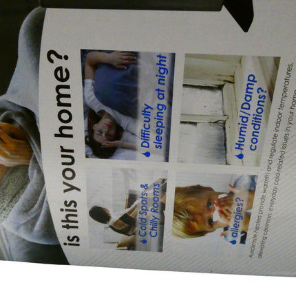 Ausclimate 2400W Smart Convection Heater, Home Heater Suitable For Medium to Lar