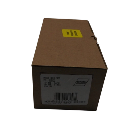 Schlage F59 GEO 622 Georgian Interior Knob with Deadbolt, Matte Black (Interior