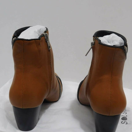 Sol Sana Women’s Diego Boots, Brown (Burnt Caramel), 9 US (39 EU)