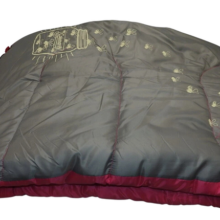 Coleman 1379562 FyreFly Illumi Bug Sleeping Bag, Kids - Pink
