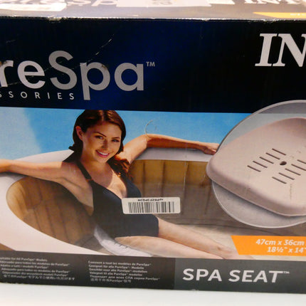 Intex 28502 PureSpa Slip Resisting Removable Countoured Inflatable - Beige