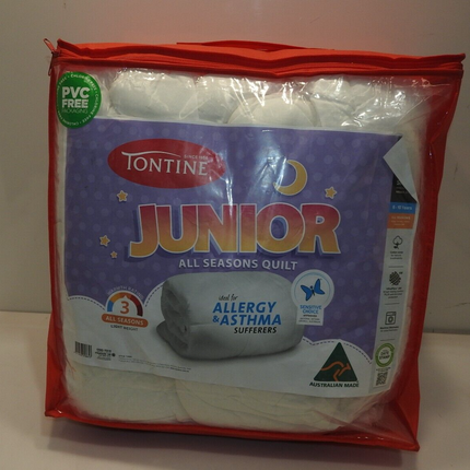 Tontine T4880 Junior Quilt, Single - White