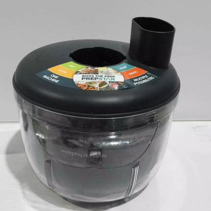 Morphy Richards PrepStar Compact Food Processor 4L, Grey (401014)