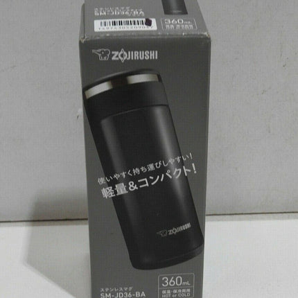 Zojirushi SM-JD36BA Tuff Mug, 12-Ounce/0.36-Liter - Black