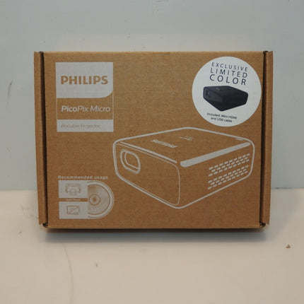 Philips PicoPix Micro Projector LED DLP Wi-Fi Screen Mirroring