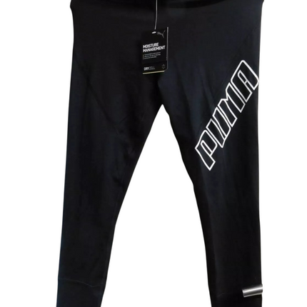PUMA Women's Yogini Logo 7/8 Tight, Puma Black, Size - S