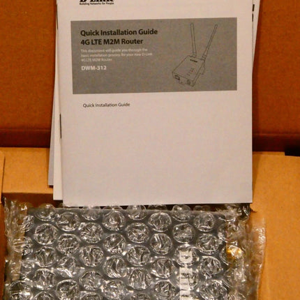 D-Link DWM-312 Ethernet LAN Black Wired Router