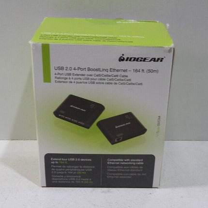 IOGEAR USB 2.0 4-Port BoostLinq Ethernet Kit GUCE64
