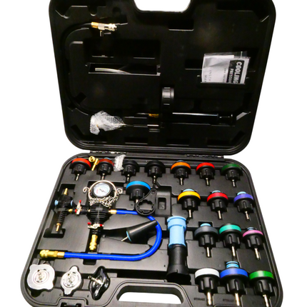Mishimoto 28-Piece Cooling System Pressure Tester and Vacuum Refill Kit MMTL-CPT