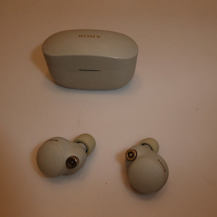 Sony WF-1000XM4 True Wireless Noise-Cancelling Headphones - Silver