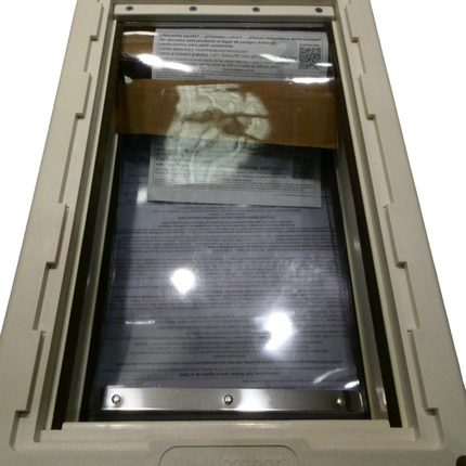 Perfect Pet the All-Weather Energy Efficient Dog Door, Extra Large, 9.75" X 17"