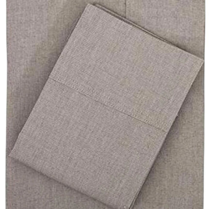 Bambury Chambray Sheet Set, Double, Taupe