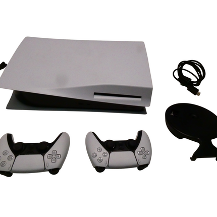 Sony PS5 Gaming Console - Two Dualsense Wireless Controllers Bundle