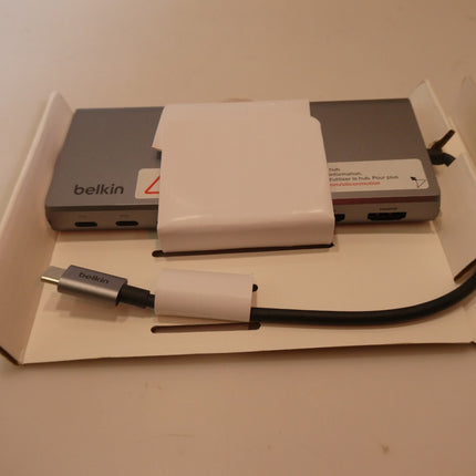 Belkin Connect Universal USB-C 8-in-1 Dual Display Core Hub w/Silicon Motion Tec