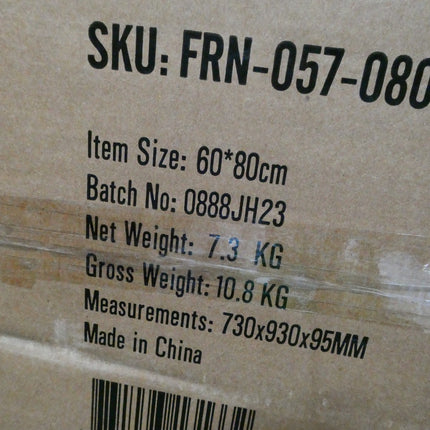 Viviendo Rectangular LED Bathroom Mirror Wall Mounted Anti-Fog Mirror Vanity Dim