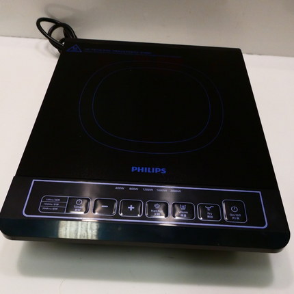 Philips 5000 Series Induction Cooker, 2000W High Power, 5 Power Levels, 3 Menus,