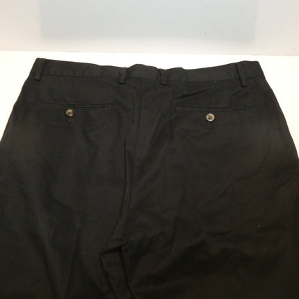 Amazon Essentials Men's Slim-Fit Wrinkle-Resistant Flat-Front Chino Pant, Black,