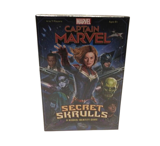Marvel Captain Marvel Secret Skrulls A Hidden Identity Card Game