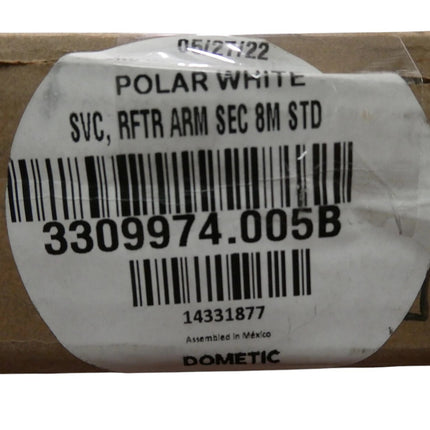 DOMETIC 3309974.005B Polar White Standard Secondary Rafter Arm (8M)