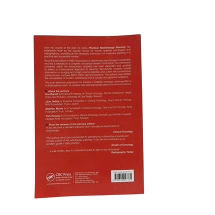 Practical Radiotherapy Planning by Stephen Morris, Jane Dobbs, Ann Barrett, Tom