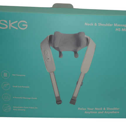 SKG Neck Massager for Pain Relief Deep Tissue, 6D Cordless Shiatsu Neck and Shou