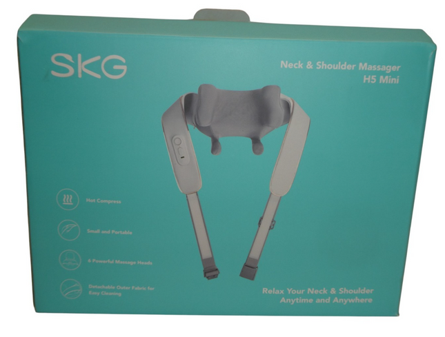 SKG Neck Massager for Pain Relief Deep Tissue, 6D Cordless Shiatsu Neck and Shou