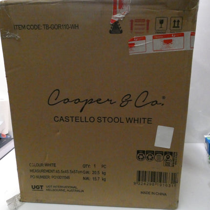 Cooper & Co. Bello MgO Side Table White